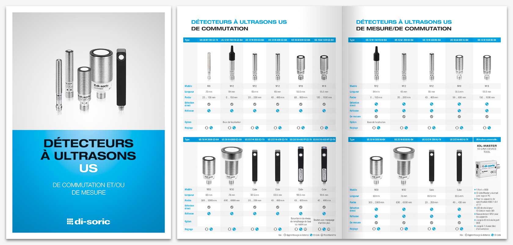 di-soric brochure Ultrasonic sensors US